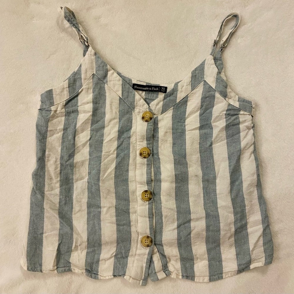 Abercrombie and Fitch Striped Tank Top